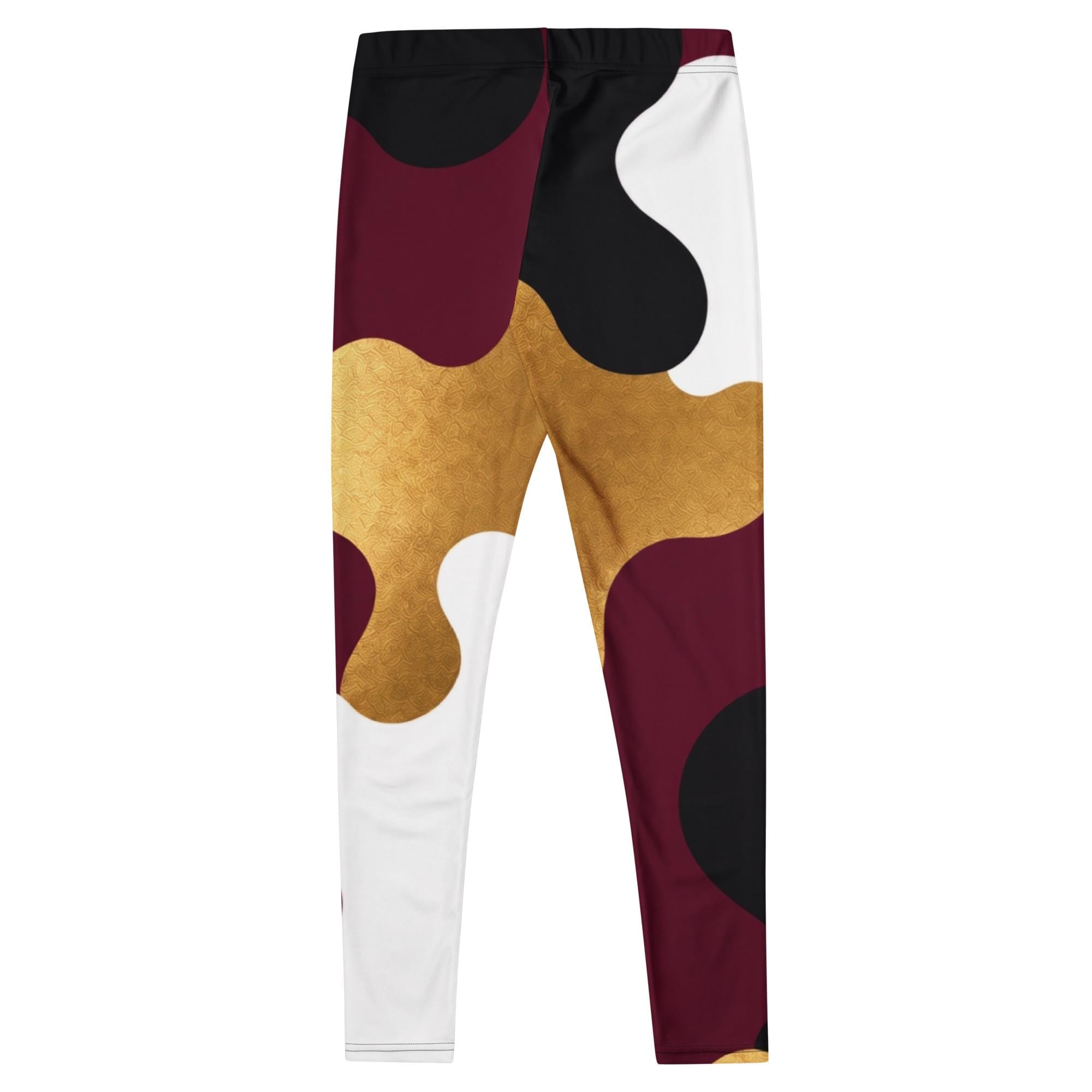 Coolkid Camo Game Day Slim Fit , Leggings — Garnet & Gold | High-Waist Four-Way Stretch College Tailgate Wear