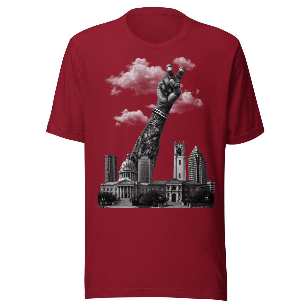 We Run the City HBCU Graphic Tee in Black