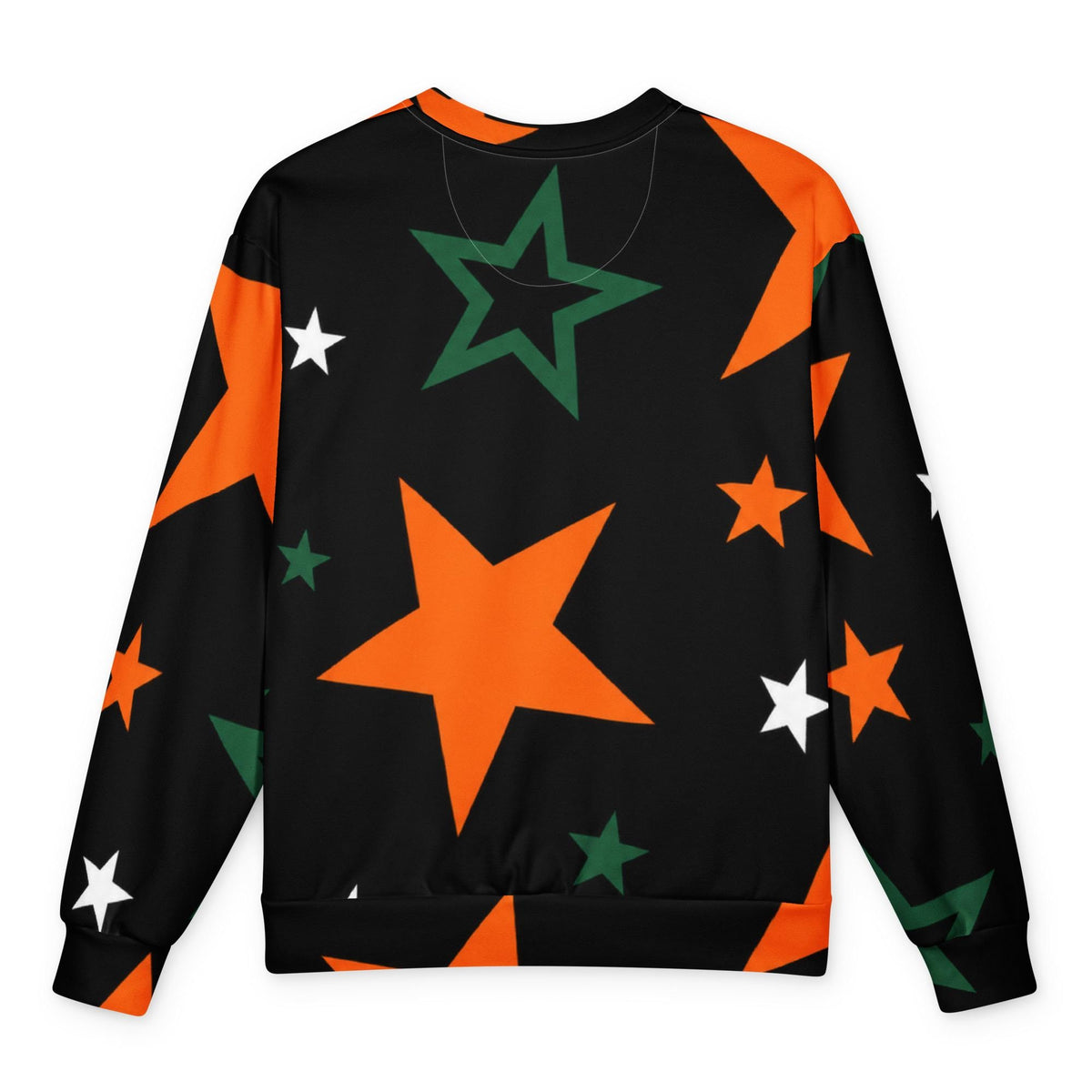 STARBOUND Unisex , College Outfit Black Star Sweatshirt, Oversized Fit, Heavyweight Cotton-Blend