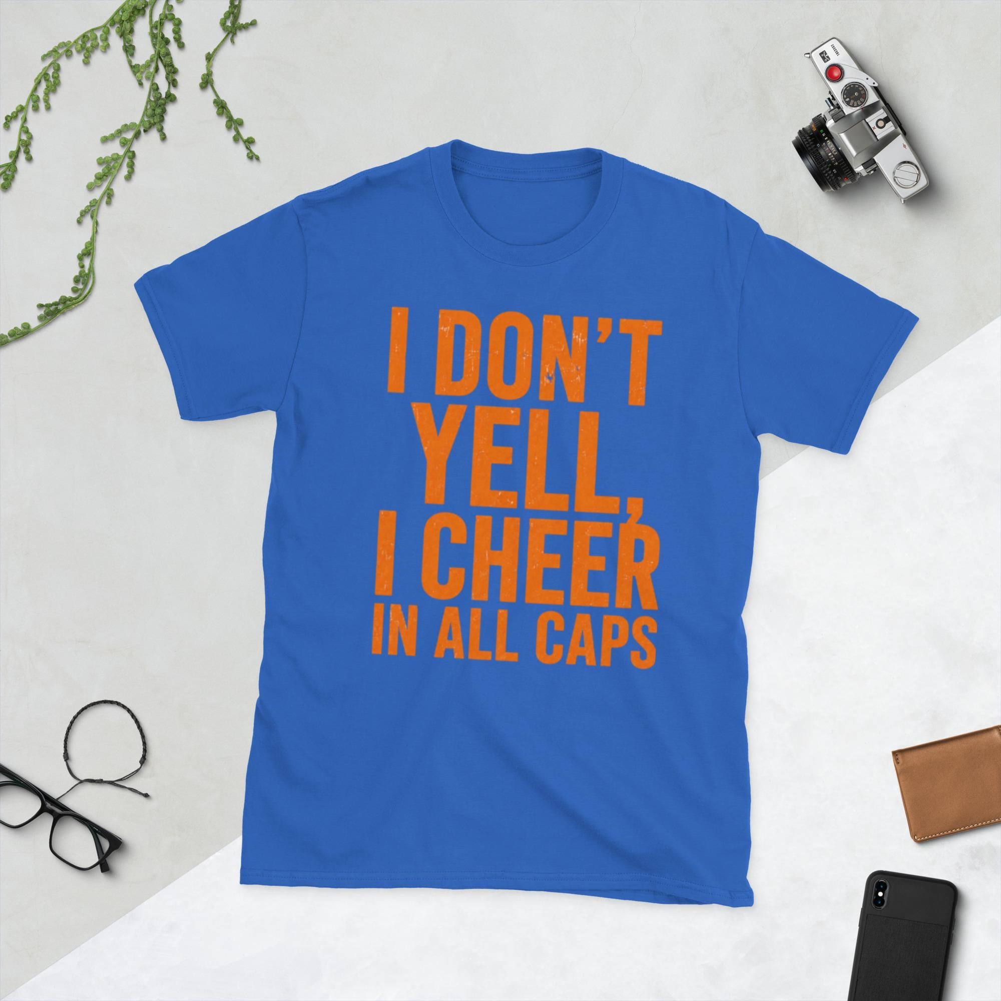 BLEACHER GANG Sports Parent Shirt, Funny All-Caps Design on Bella+Canvas 3001