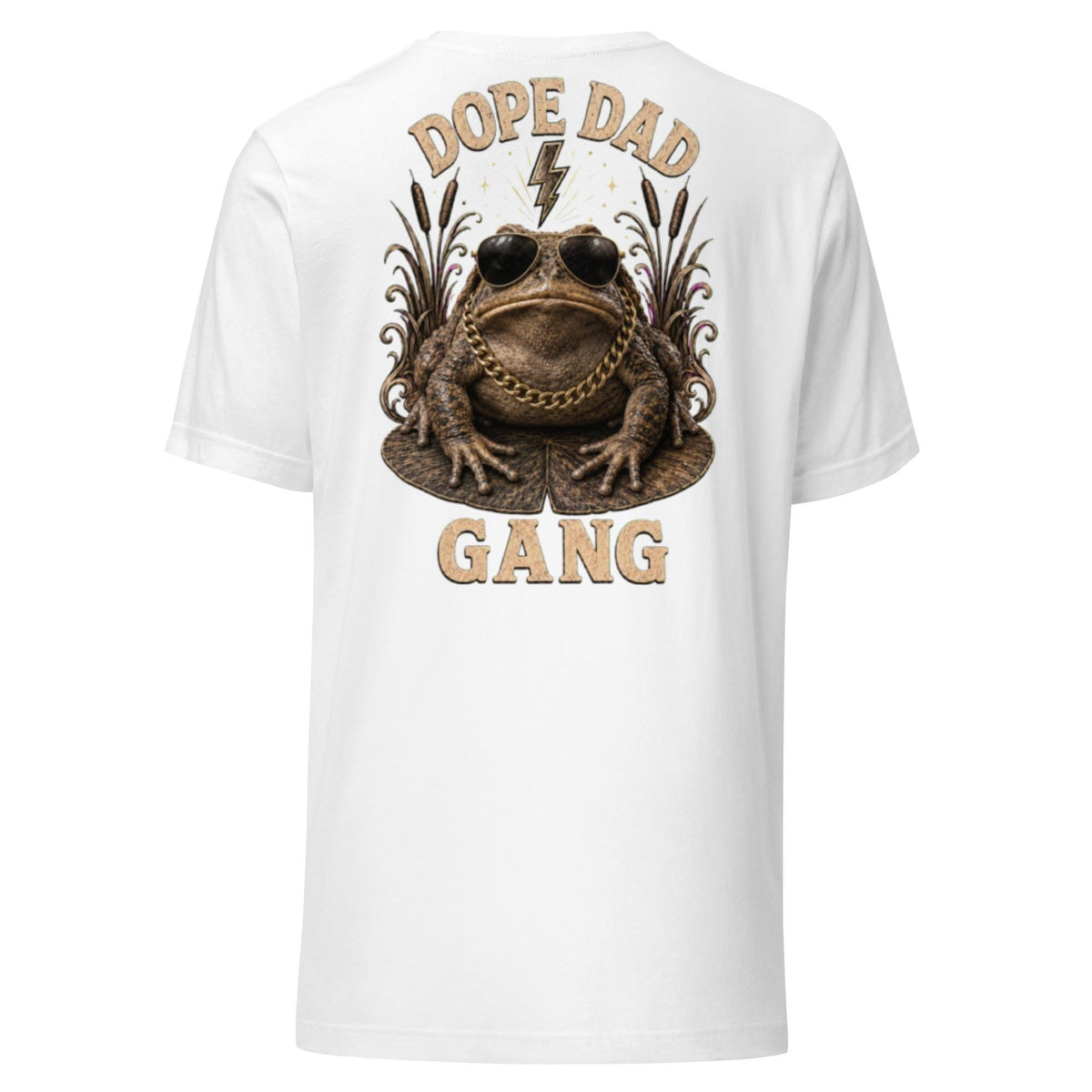 Funny Dad Shirt in Heather Olive