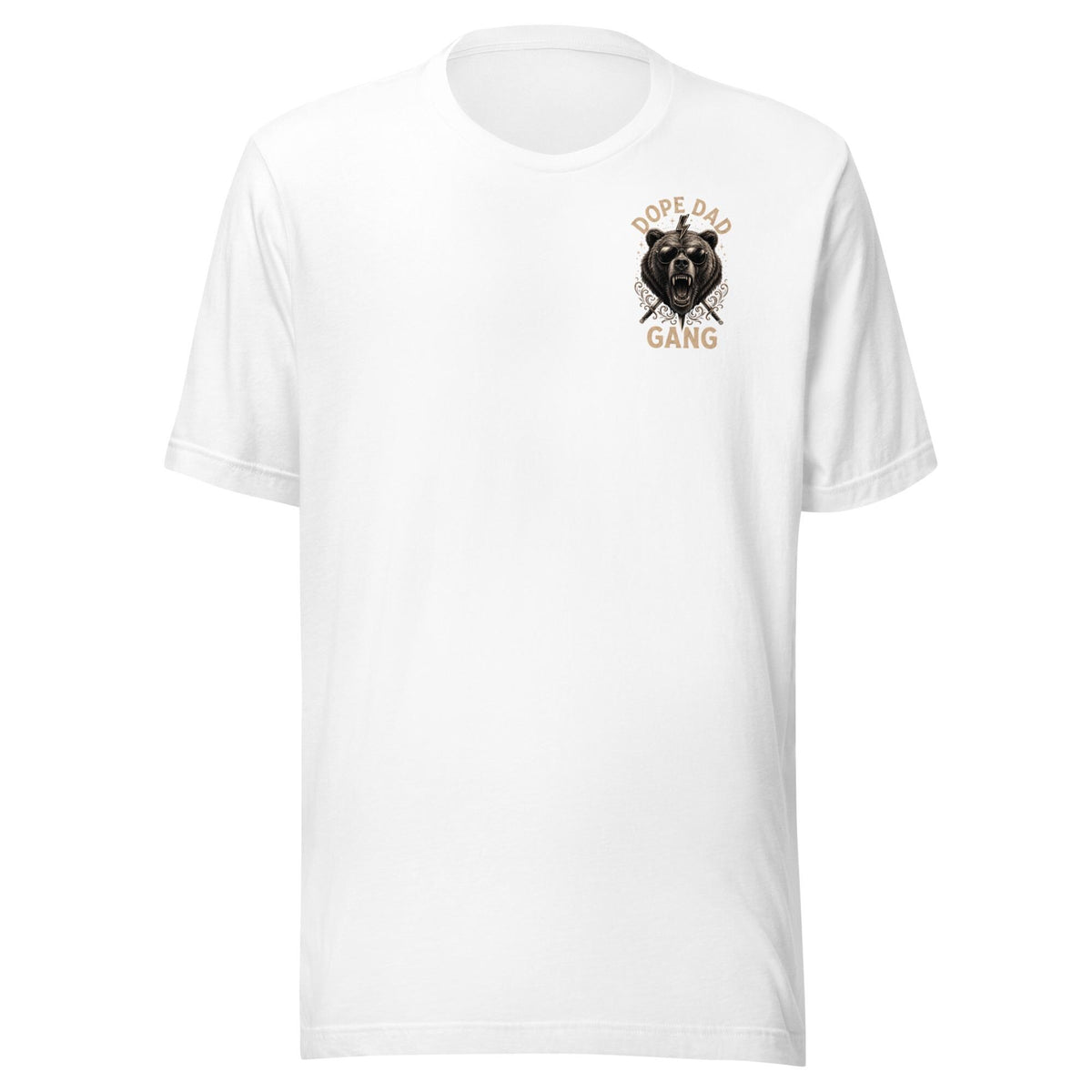 BLEACHER GANG Funny Dad Shirt, Dope Dad Gang Tee with Frog Design
