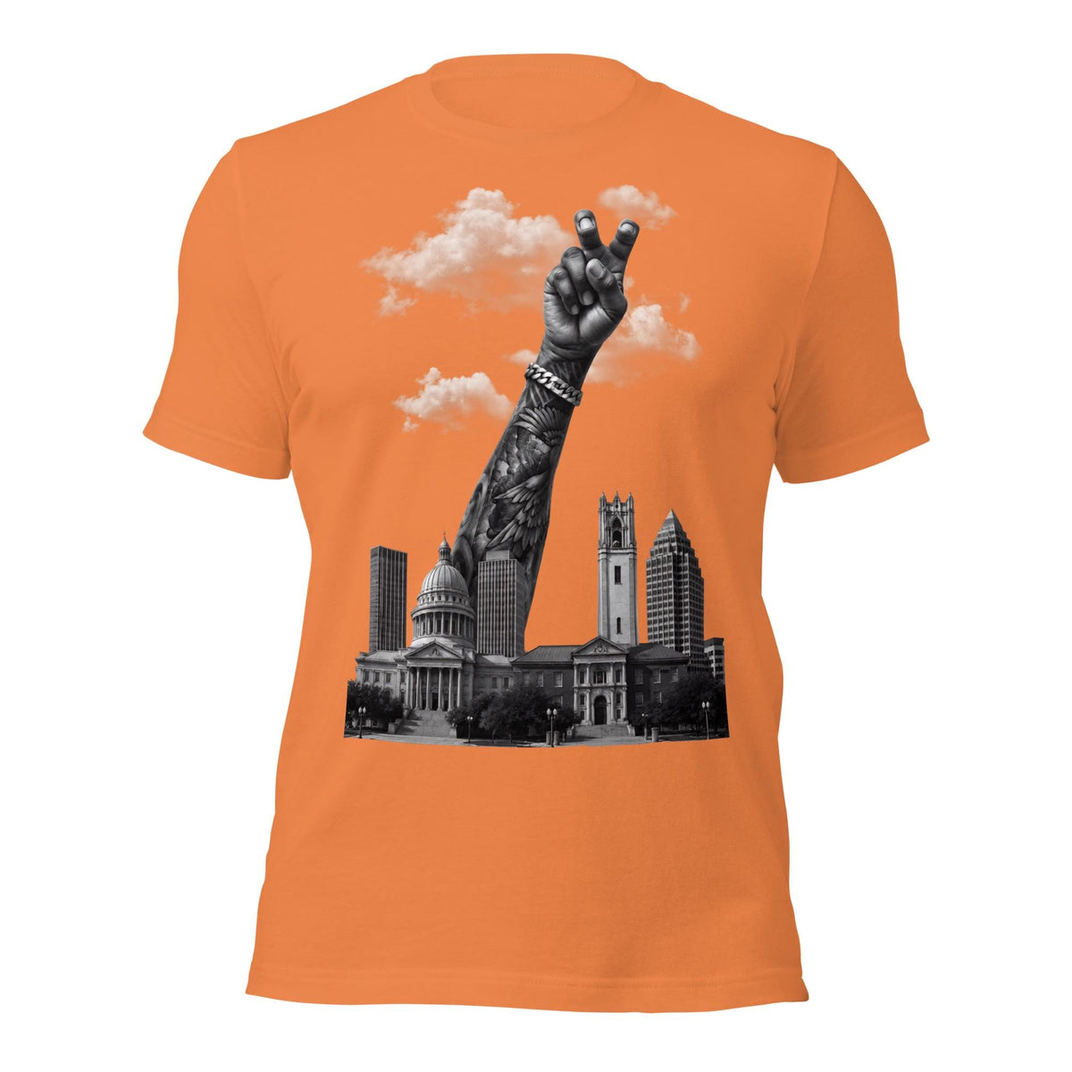 We Run the City HBCU Graphic Tee in Black