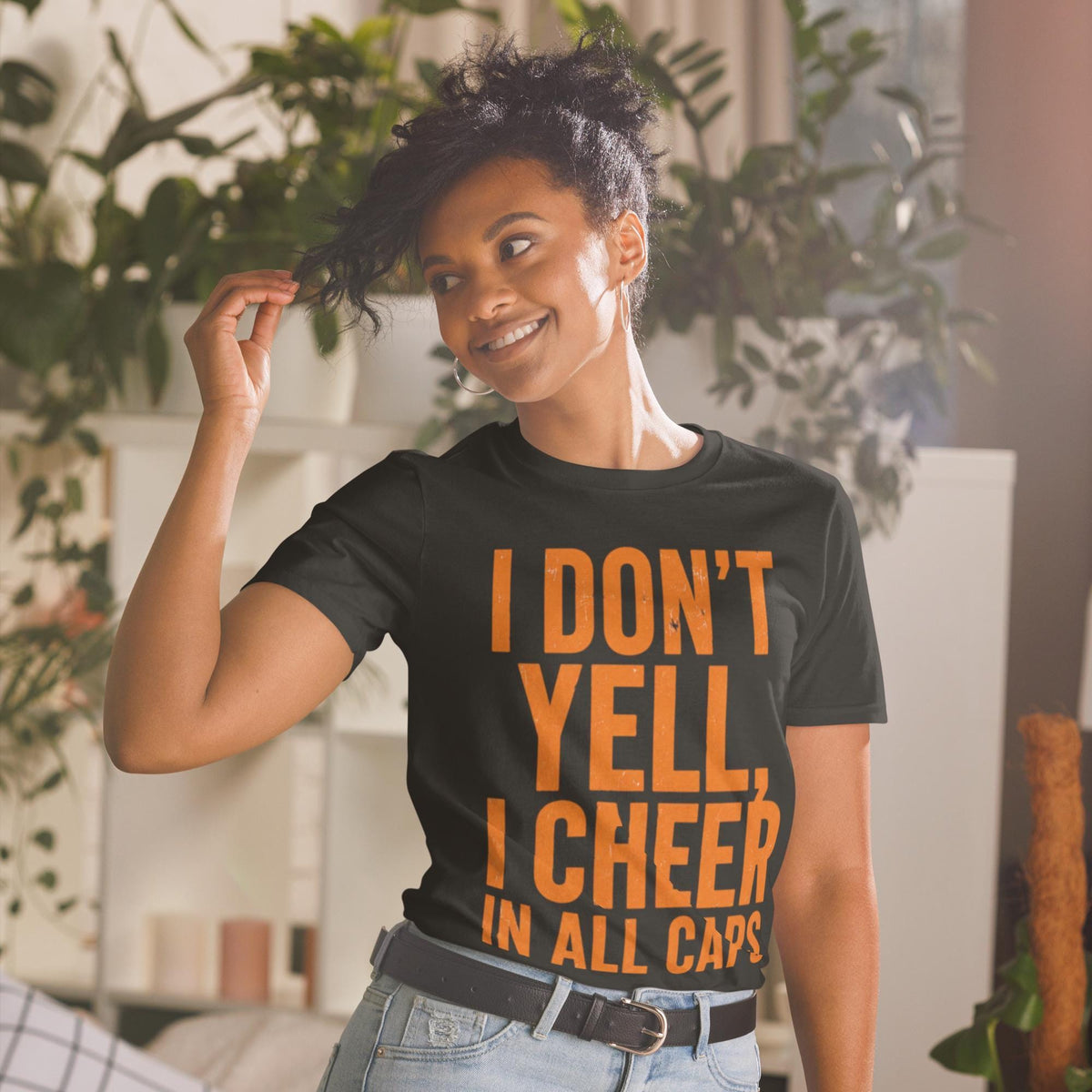 BLEACHER GANG Sports Parent Shirt, Funny All-Caps Design on Bella+Canvas 3001