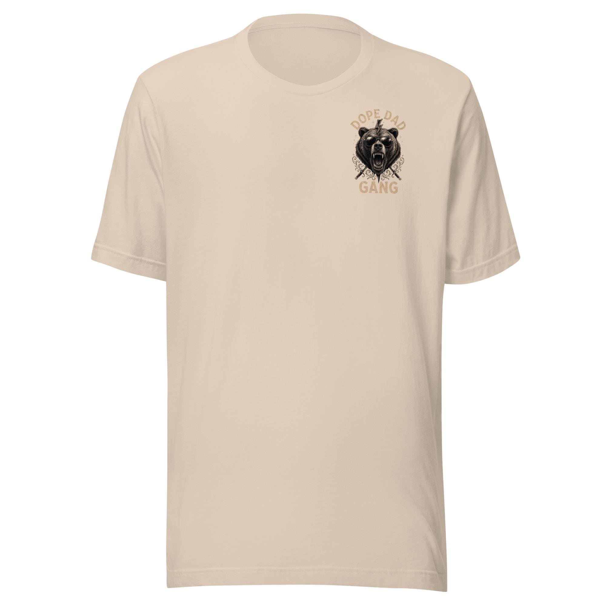 BLEACHER GANG Funny Dad Shirt, Dope Dad Gang Tee with Frog Design