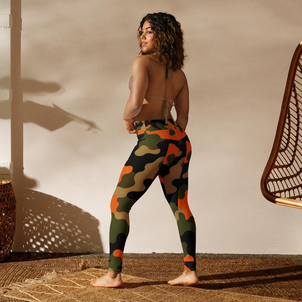 Green Camo Curvy Leggings – photo 7