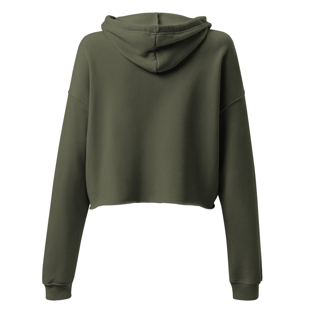 BLEACHER GANG Volleyball Mom Cropped Hoodie — Social Club | Tournament Game Day Apparel