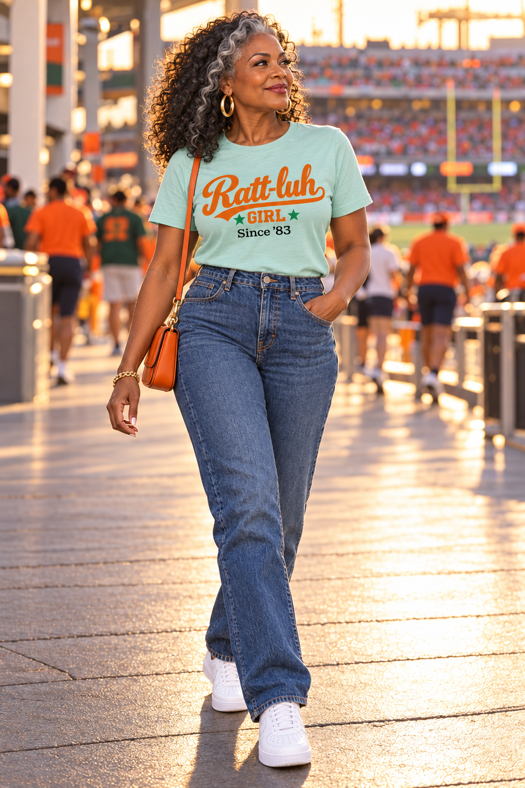 RATT-LUH GIRL™ “Since ____” Customizable Soft Tee | Ocean Firm