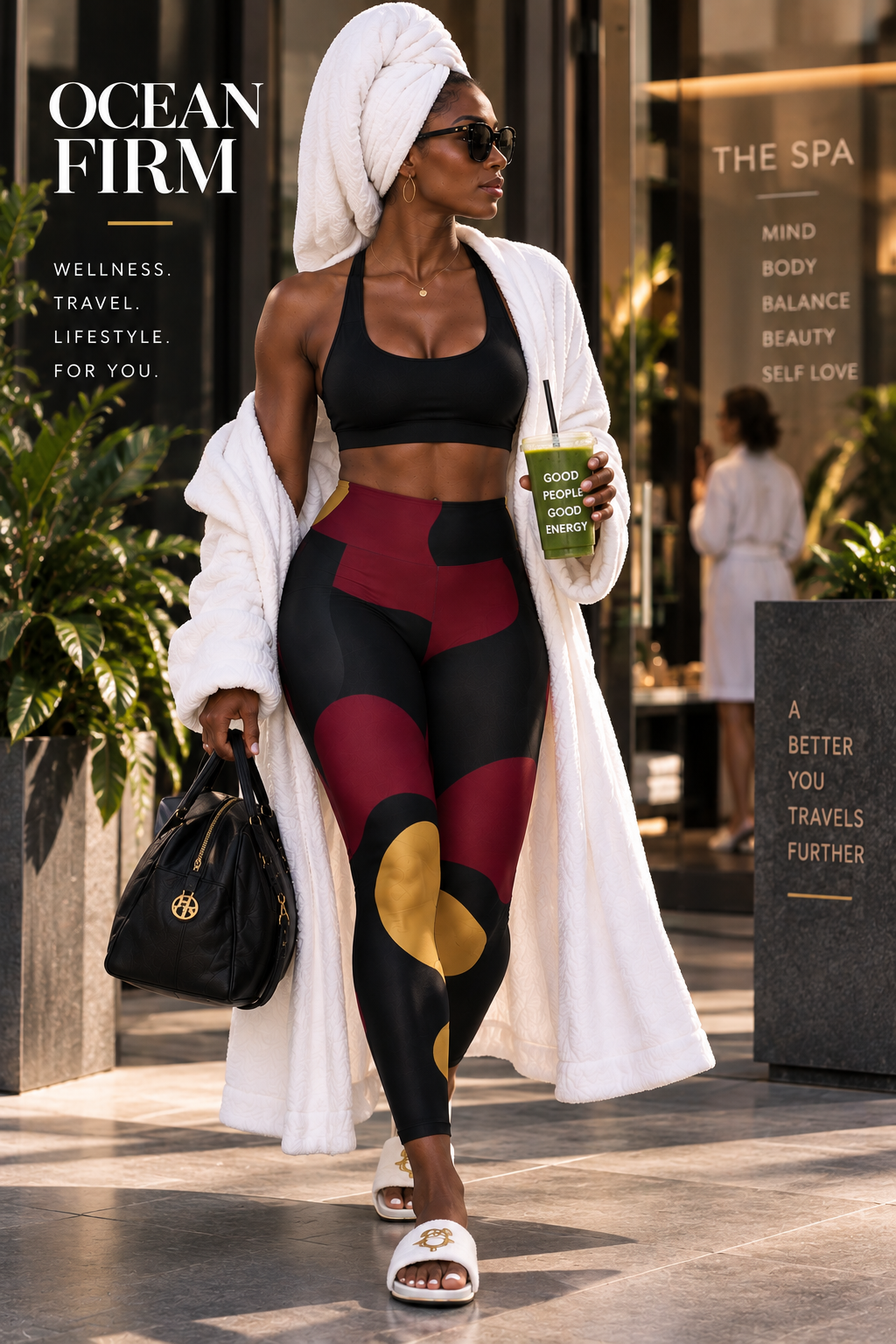 Garnet Gold Camo Pocket Leggings – photo 8