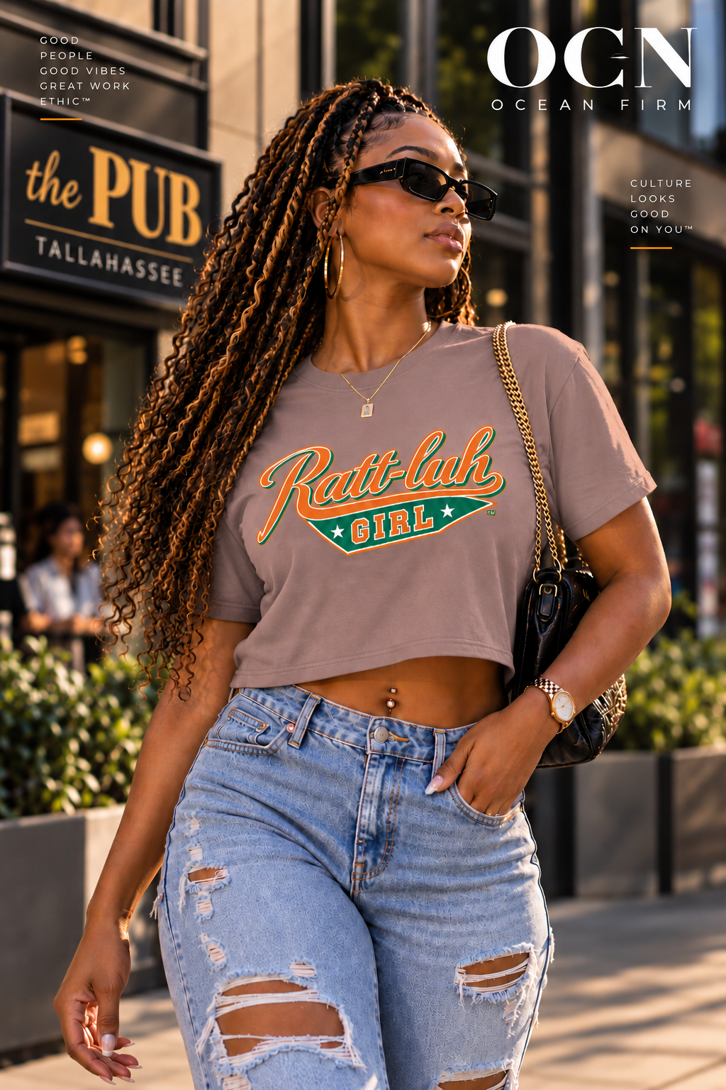 Ratt-Luh Girl Crop