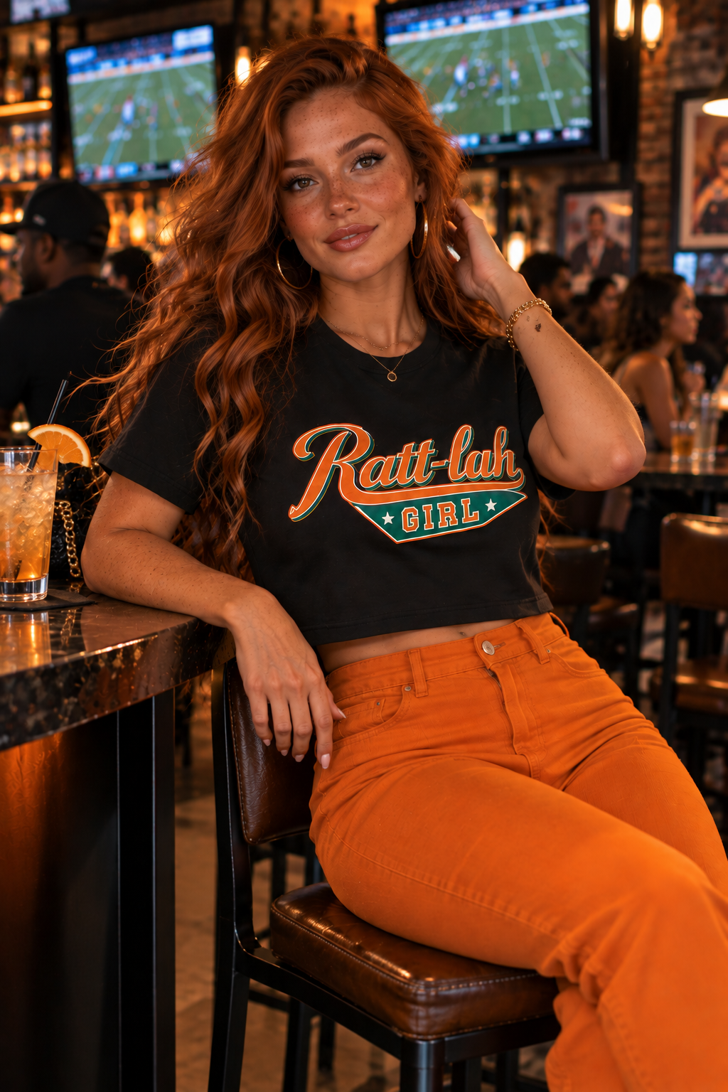 Ratt-Luh Girl Crop