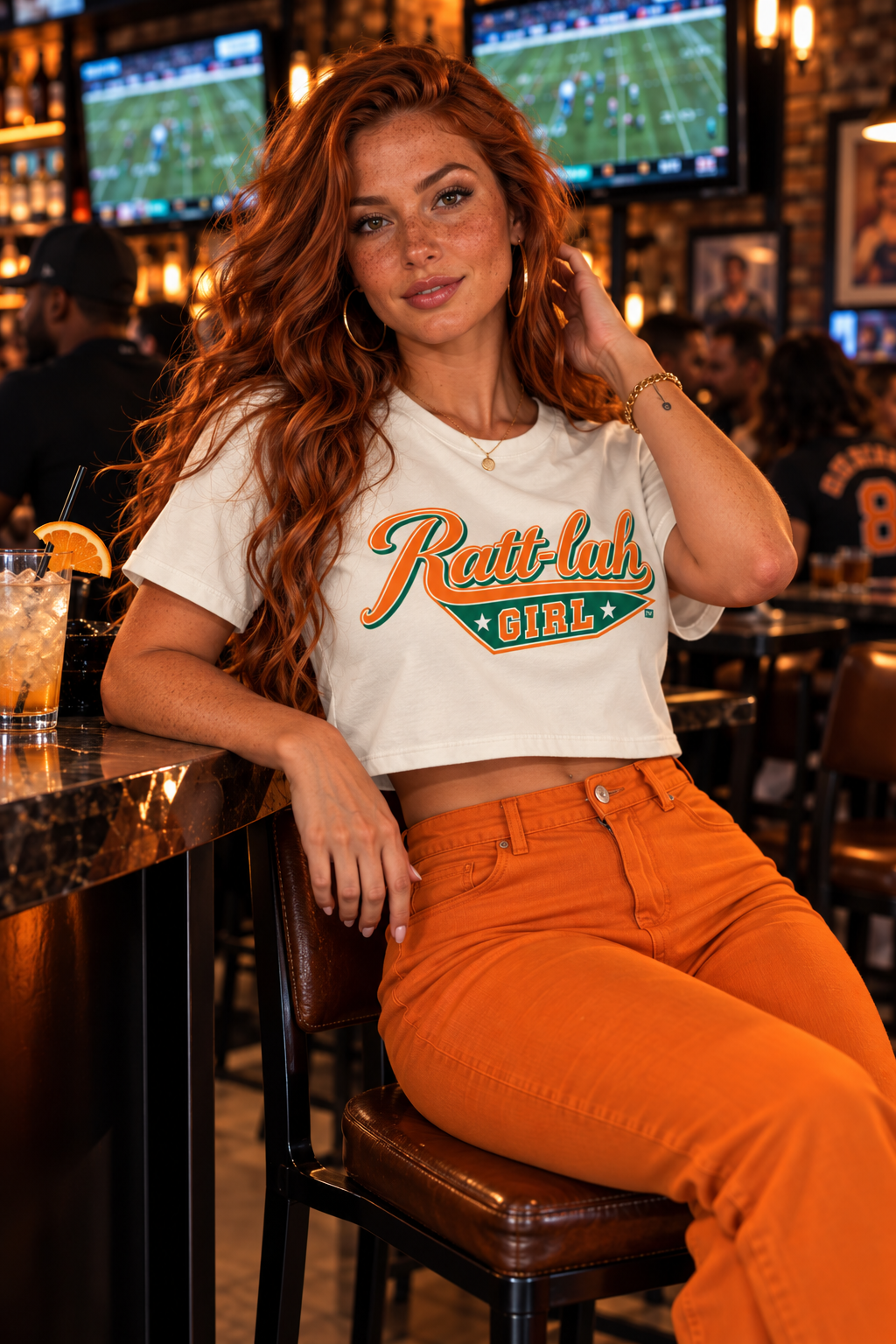 Ratt-Luh Girl Crop