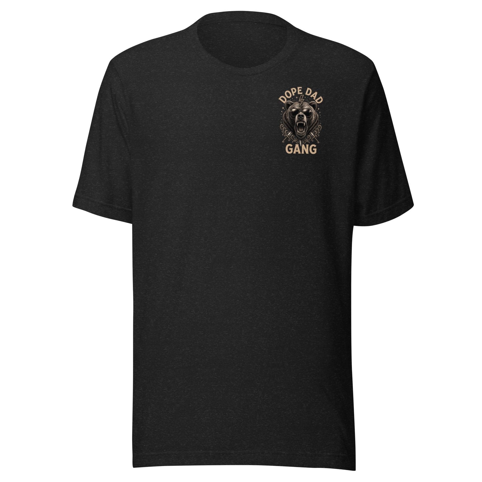 BLEACHER GANG Funny Dad Shirt, Dope Dad Gang Tee with Frog Design