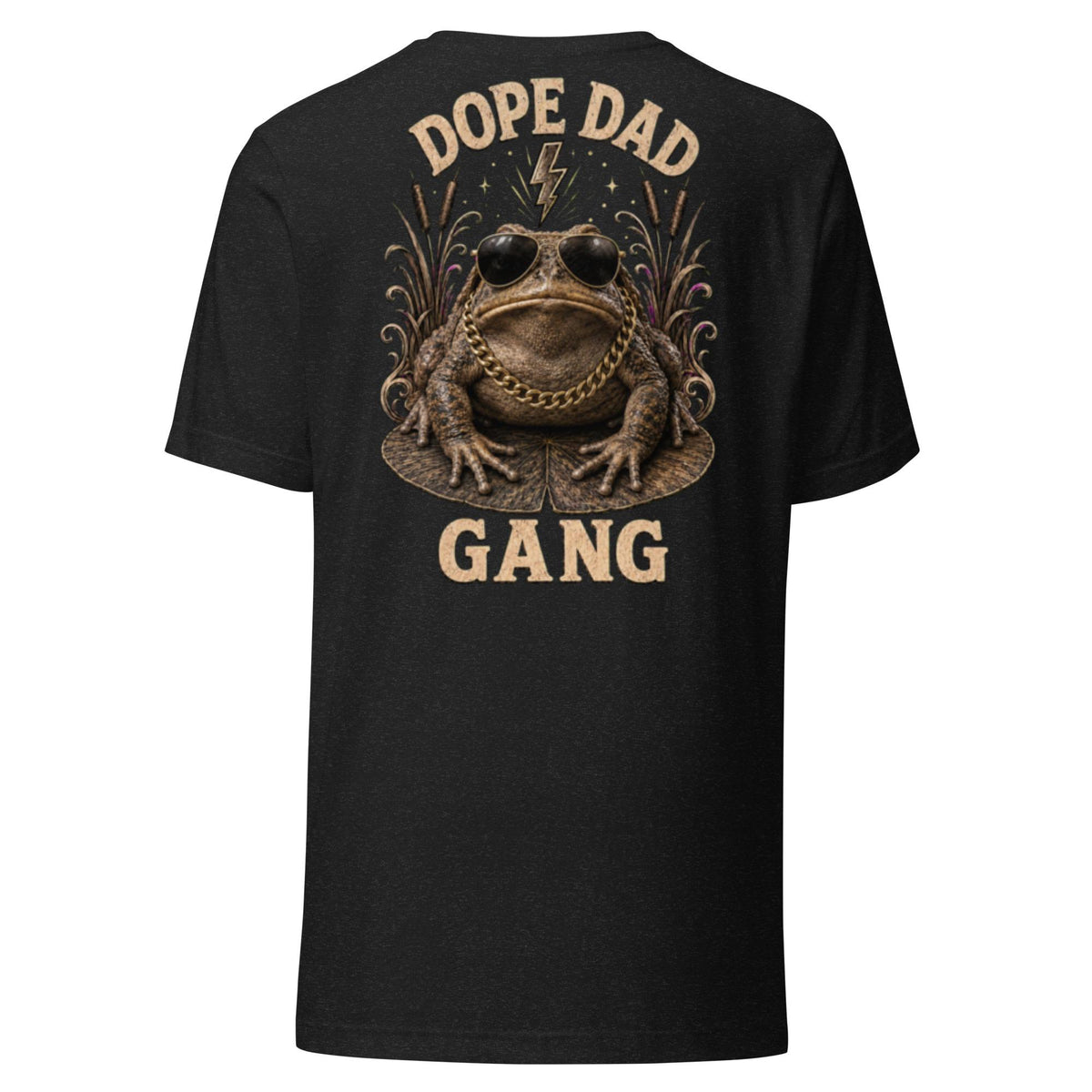 BLEACHER GANG Funny Dad Shirt, Dope Dad Gang Tee with Frog Design
