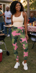 Pink Out Leggings – front view