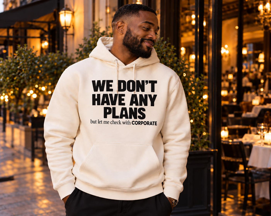 I Am Corporate Hoodie for Couples , Funny Marriage Hoodie,