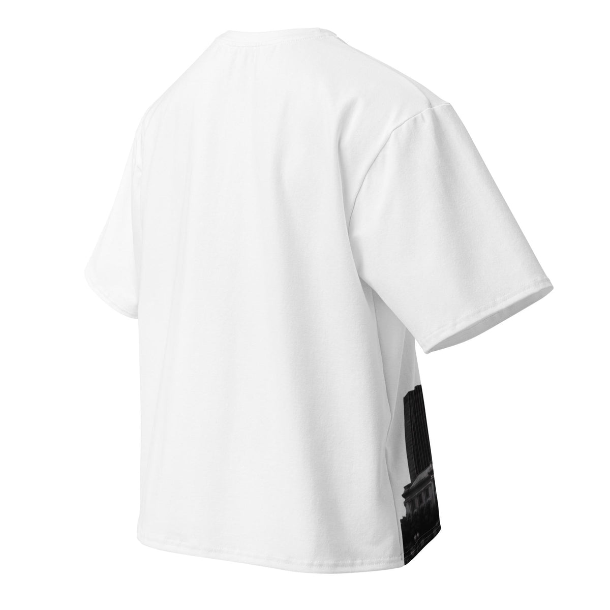 RUN the CITY Heavyweight Tee — White | 100% Cotton Oversized Unisex Streetwear Graphic