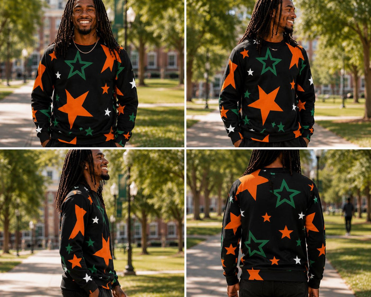 Black Star Sweatshirt – photo 4