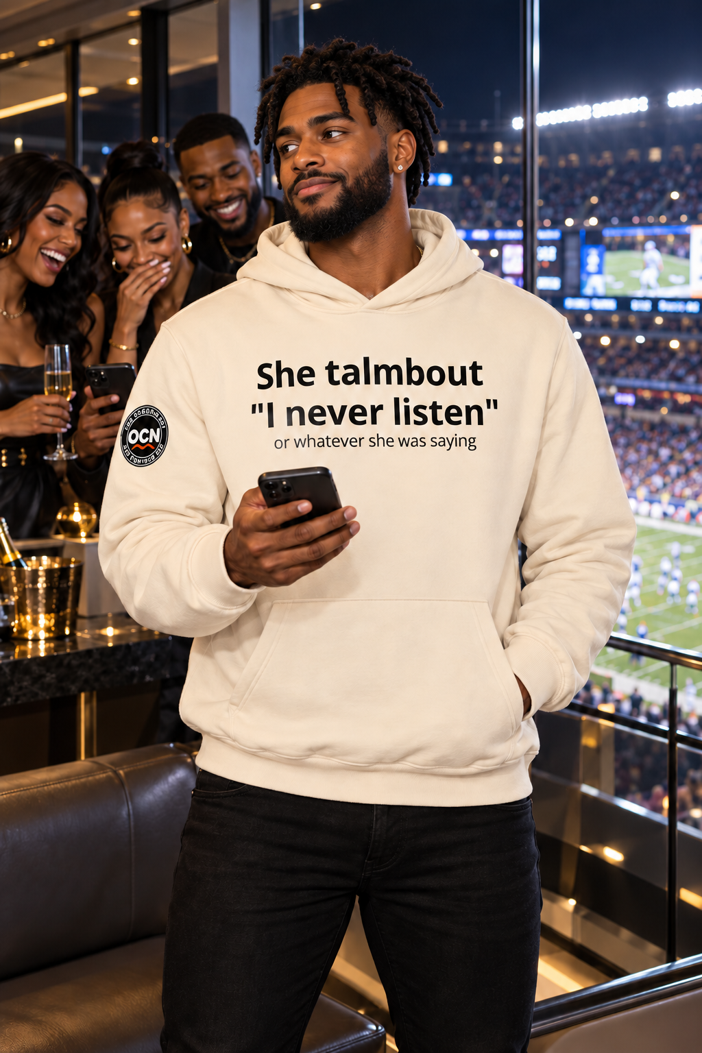 She Talmbout I Never | Hoodie