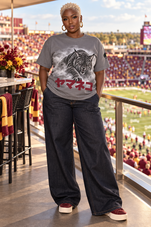 AKHI  Wildcat Graphic Tee — OCN Japanese Collection | Bethune-Cookman Inspired