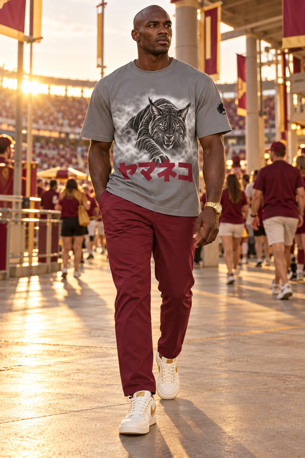 AKHI  Wildcat Graphic Tee — OCN Japanese Collection | Bethune-Cookman Inspired