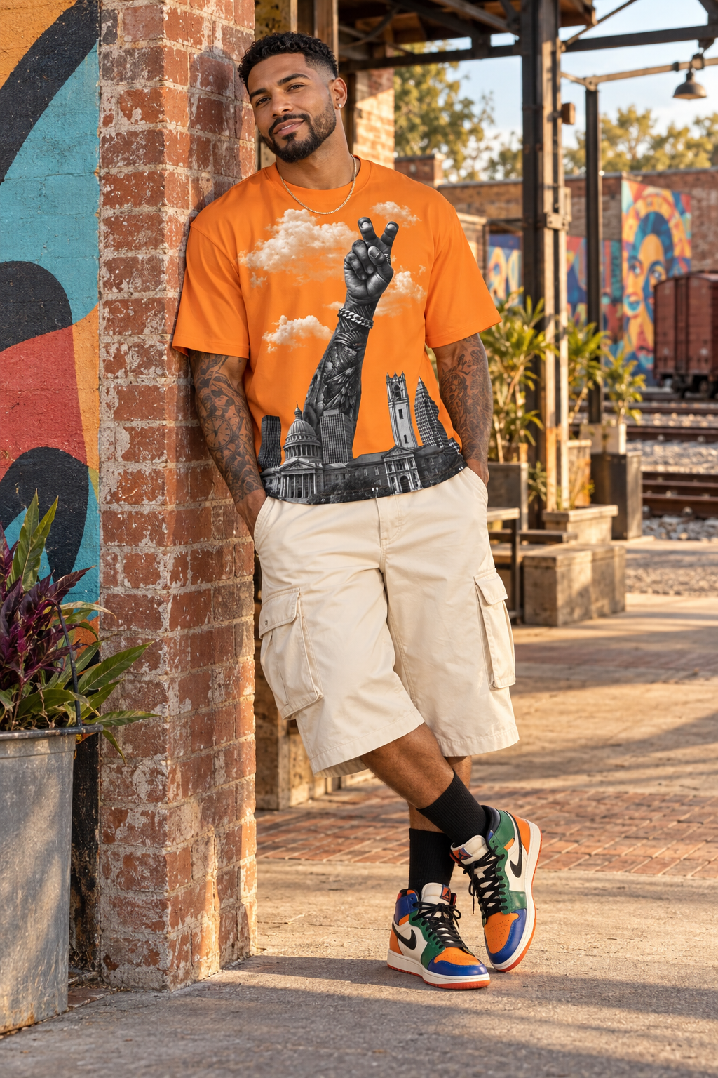RUN THE CITY —SKYLINE - Deadly Orange